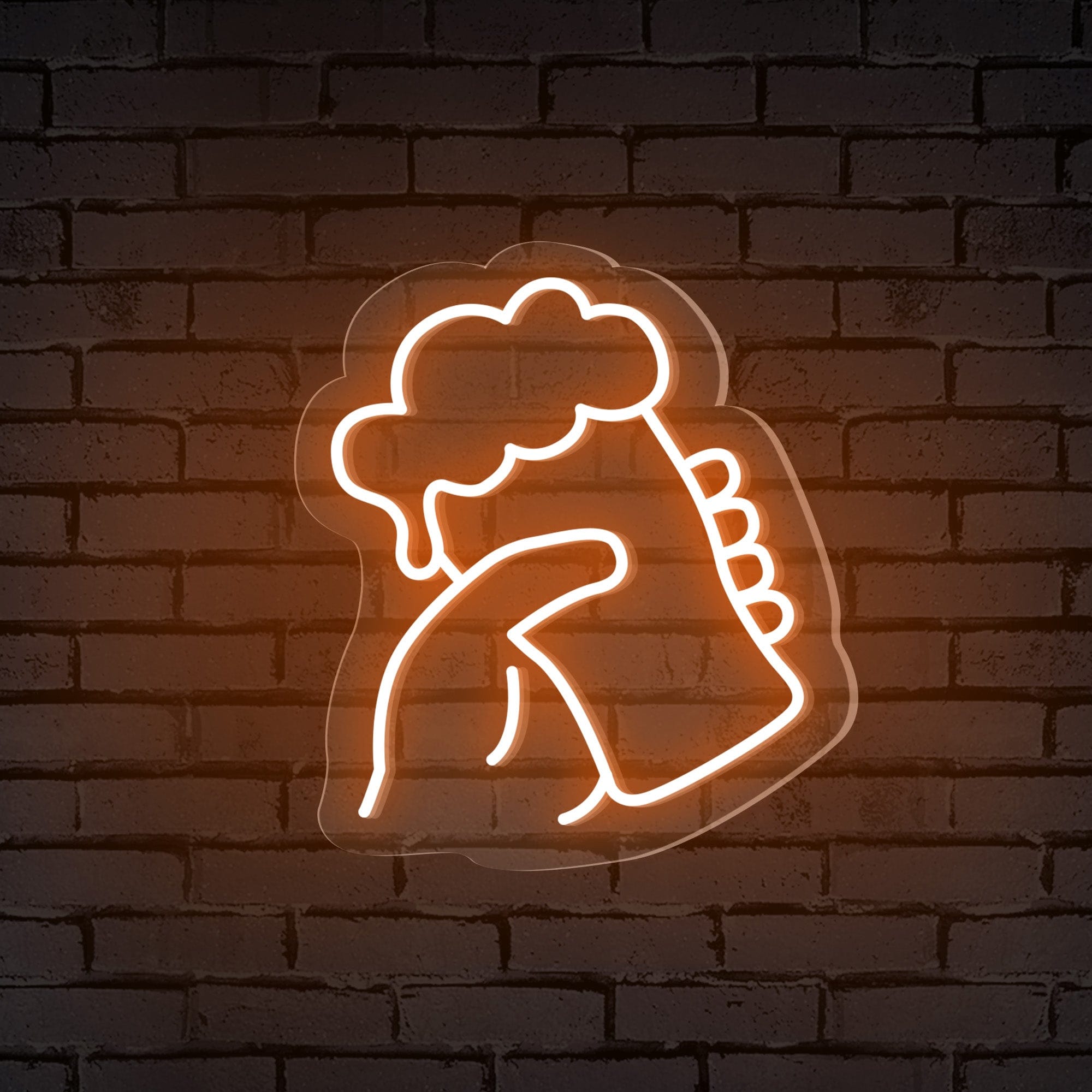 Handheld Beer Glass Neon Bar Sign