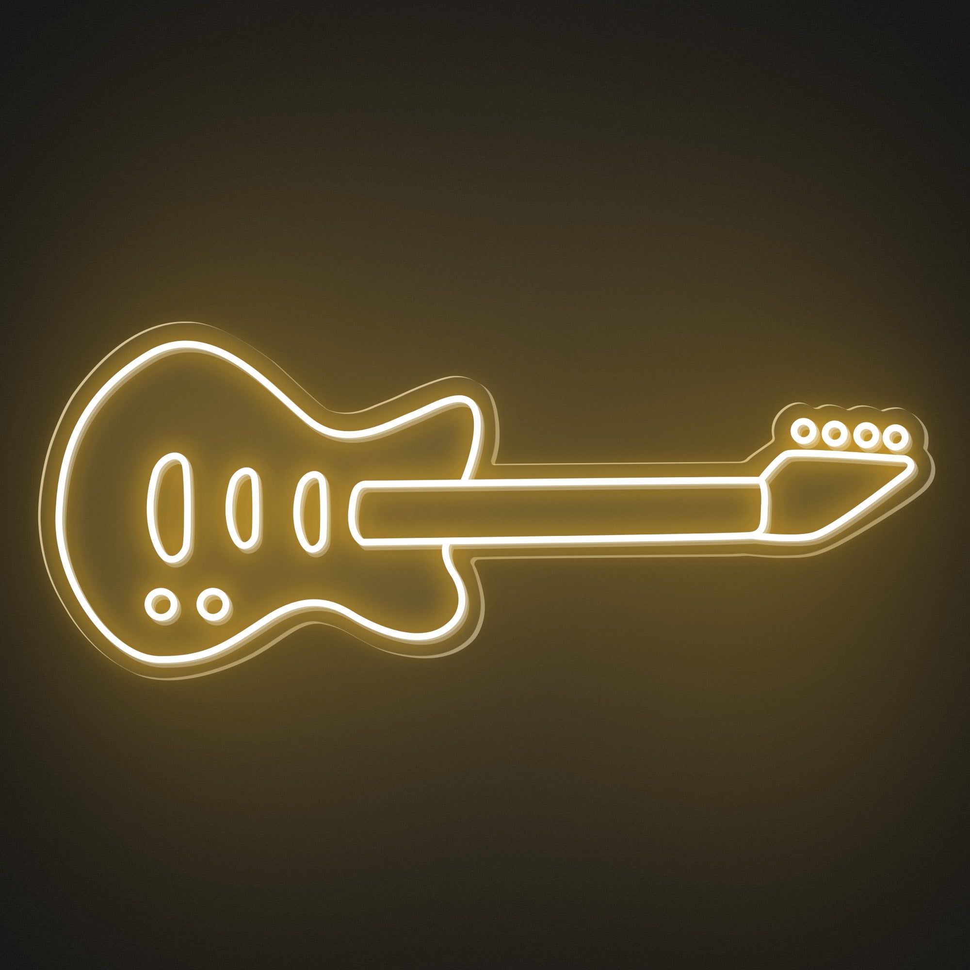 Guitar Music Neon Sign