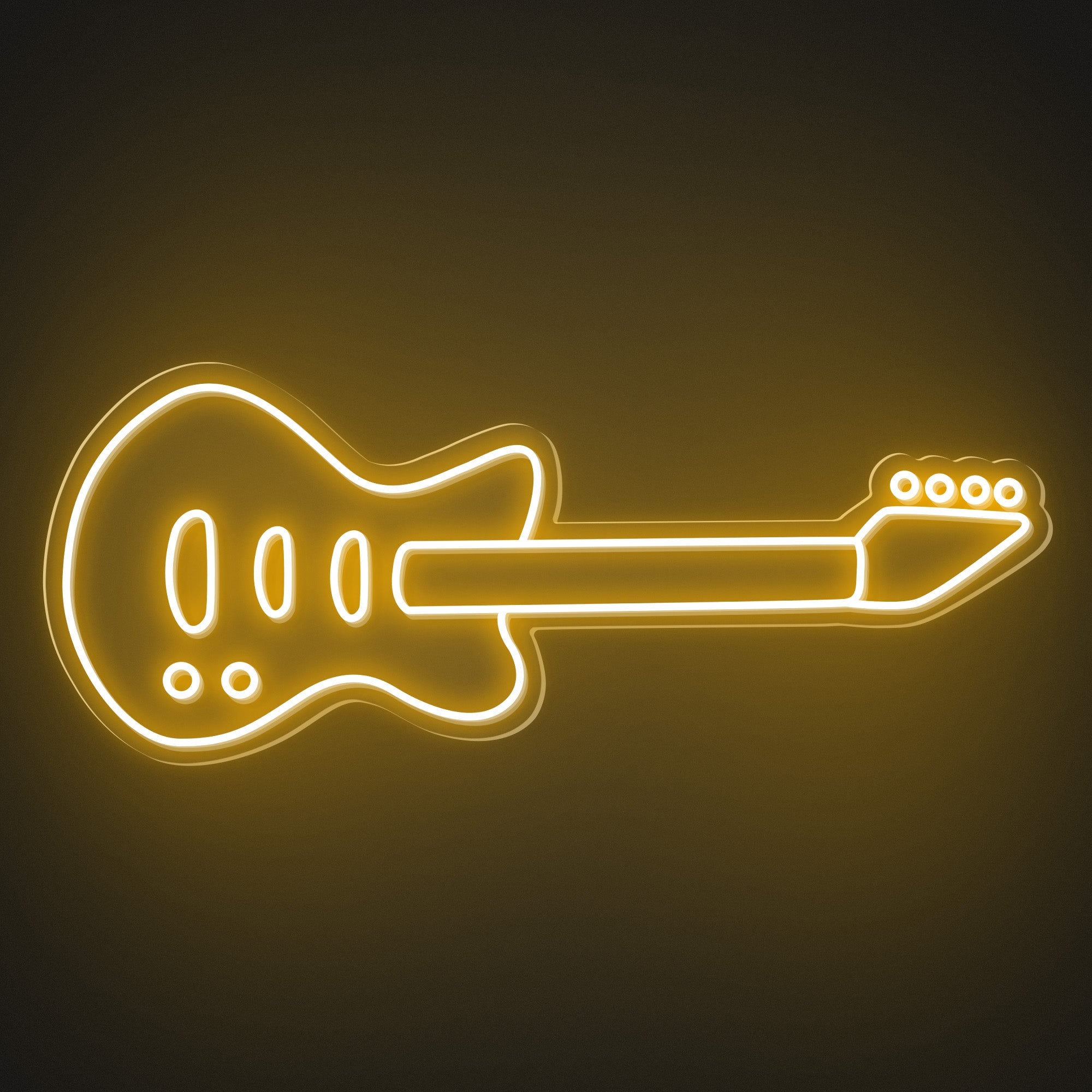 Guitar Music Neon Sign
