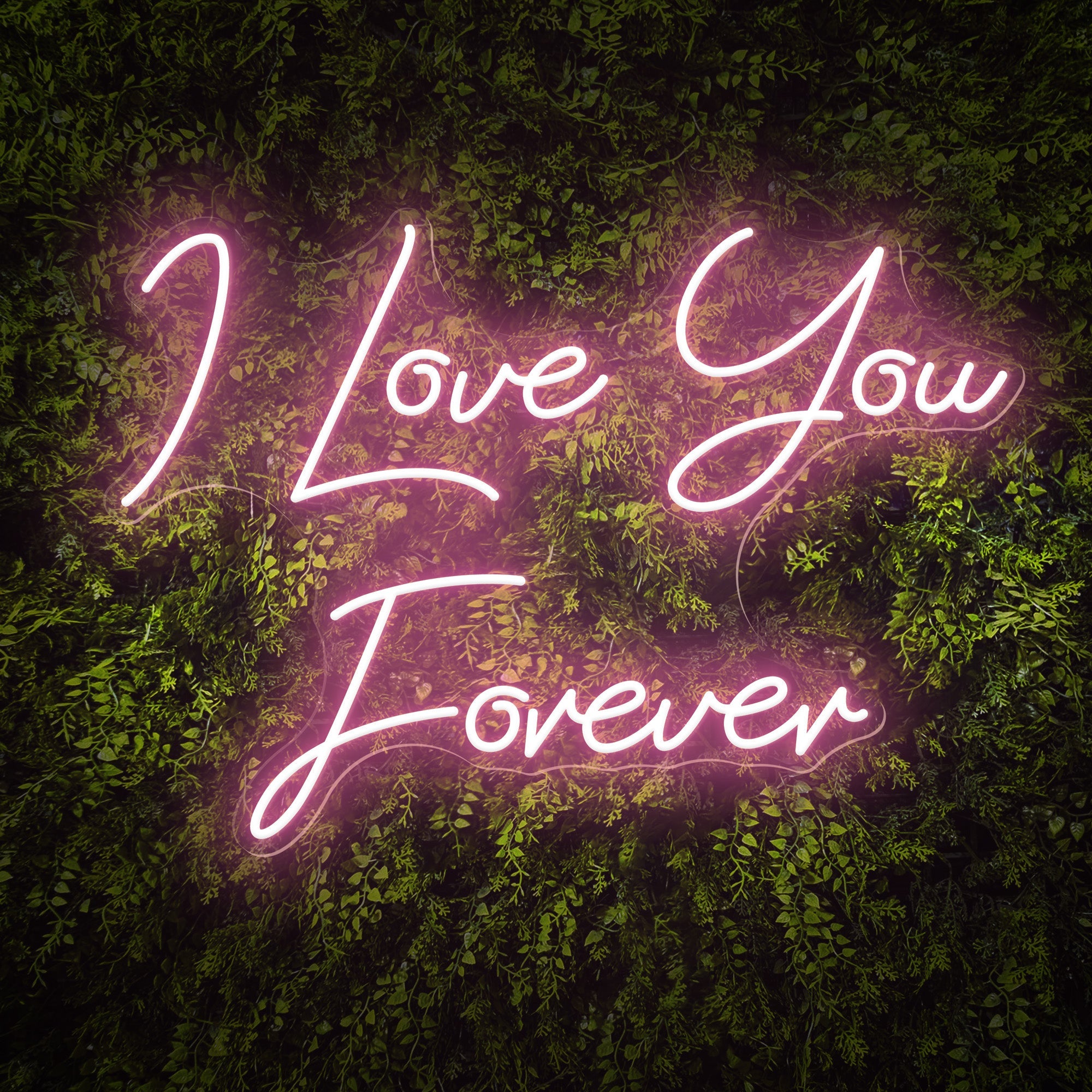 I Love You Forever sweet words Neon Sign