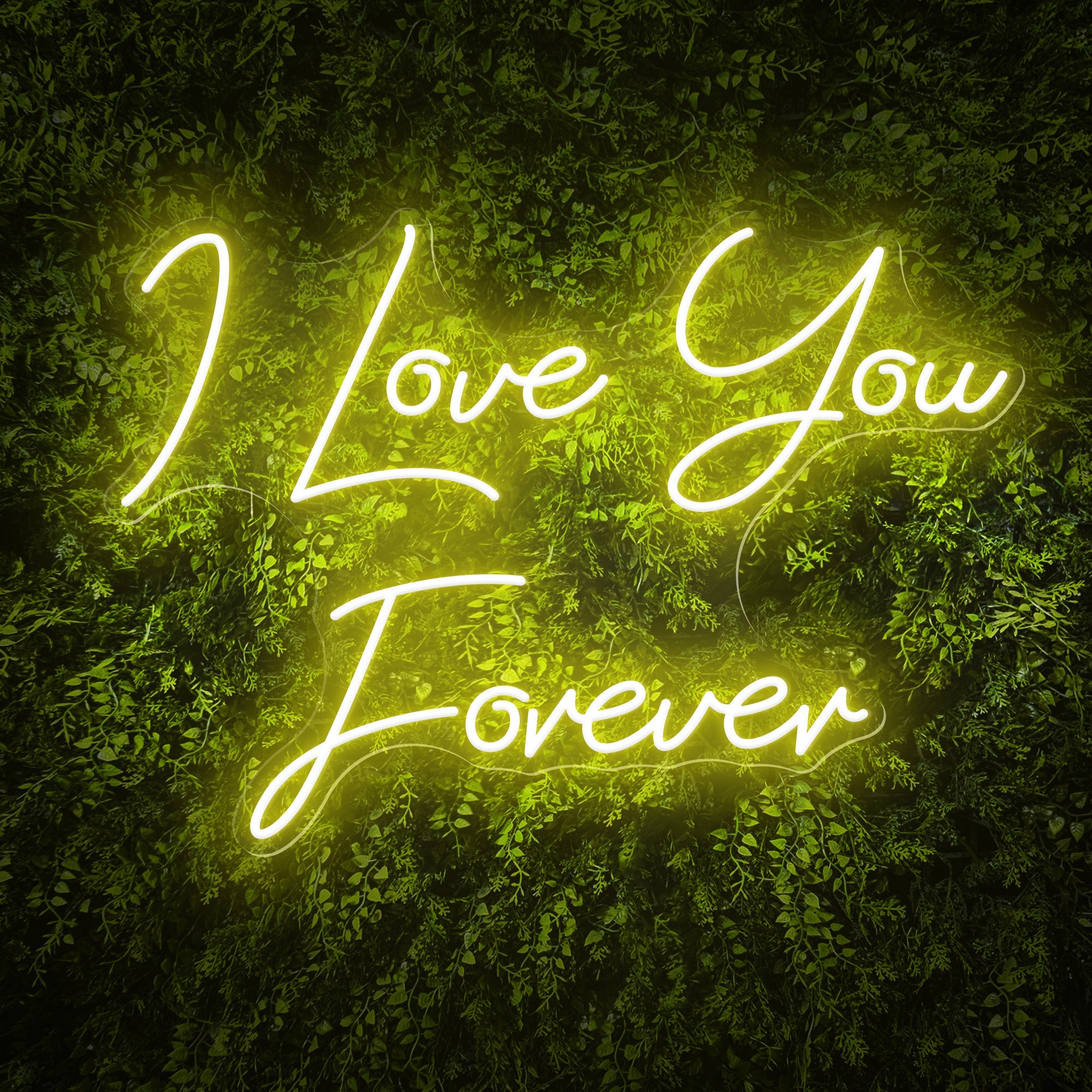 I Love You Forever sweet words Neon Sign