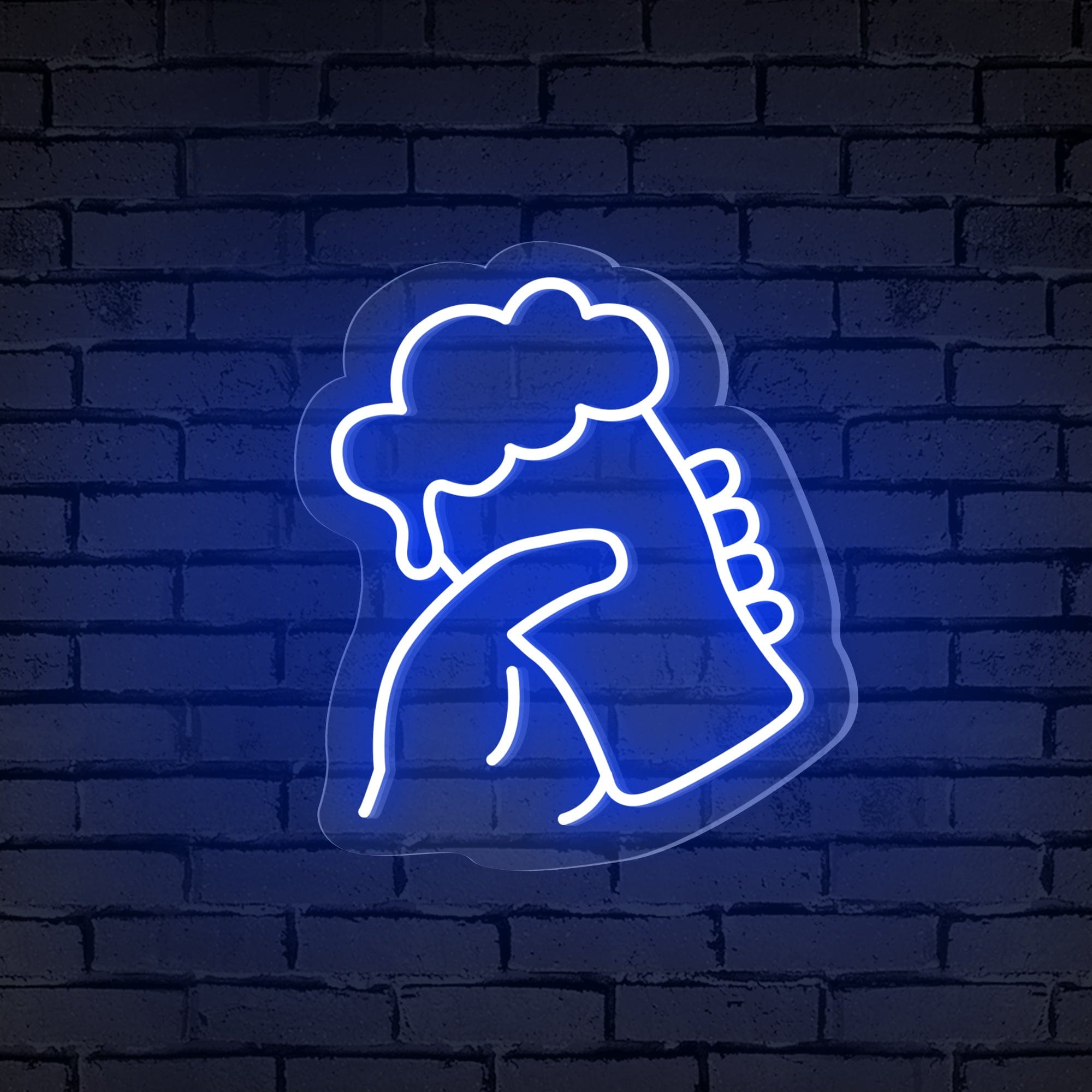 Handheld Beer Glass Neon Bar Sign