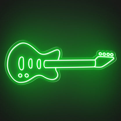 Guitar Music Neon Sign