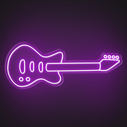 Guitar Music Neon Sign