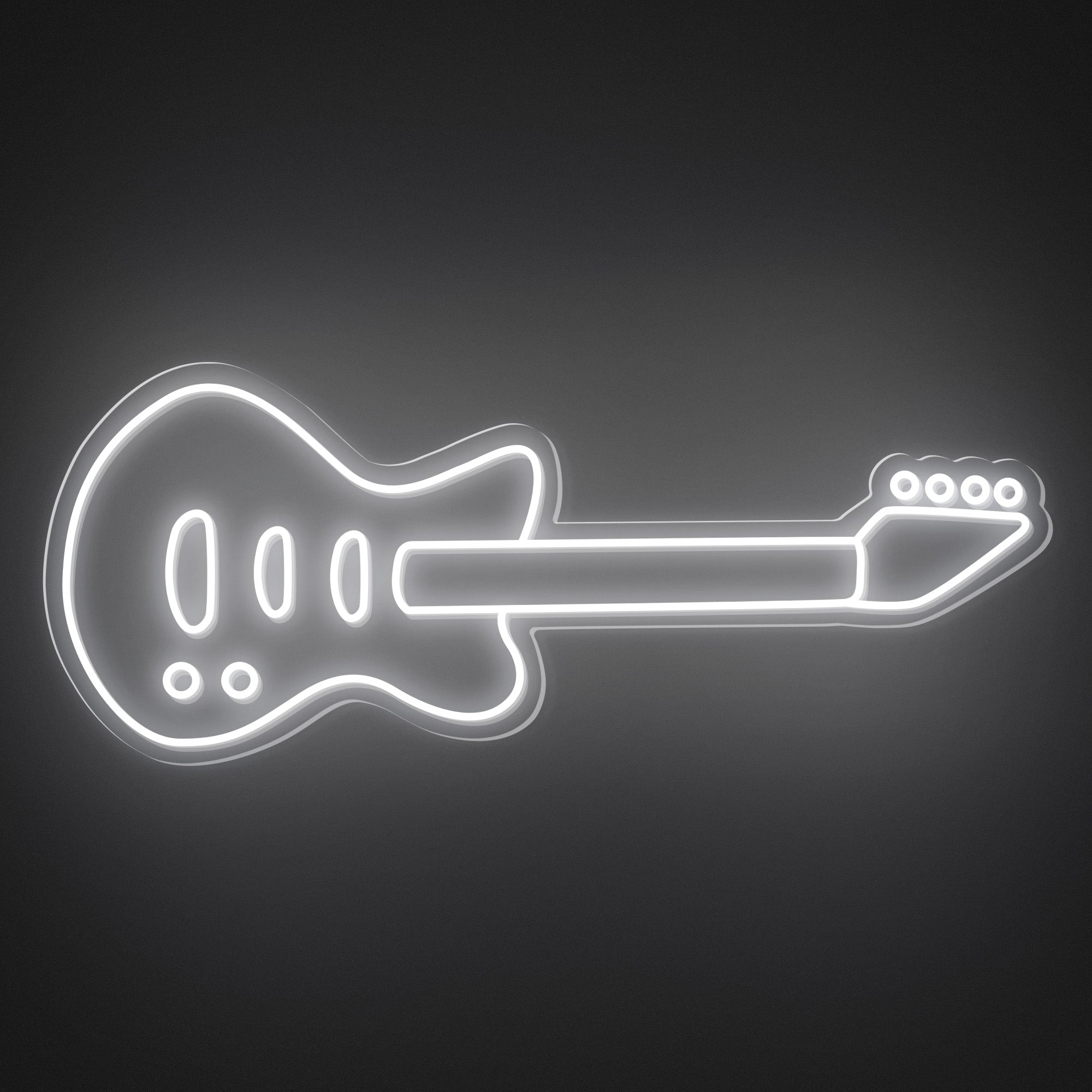 Guitar Music Neon Sign