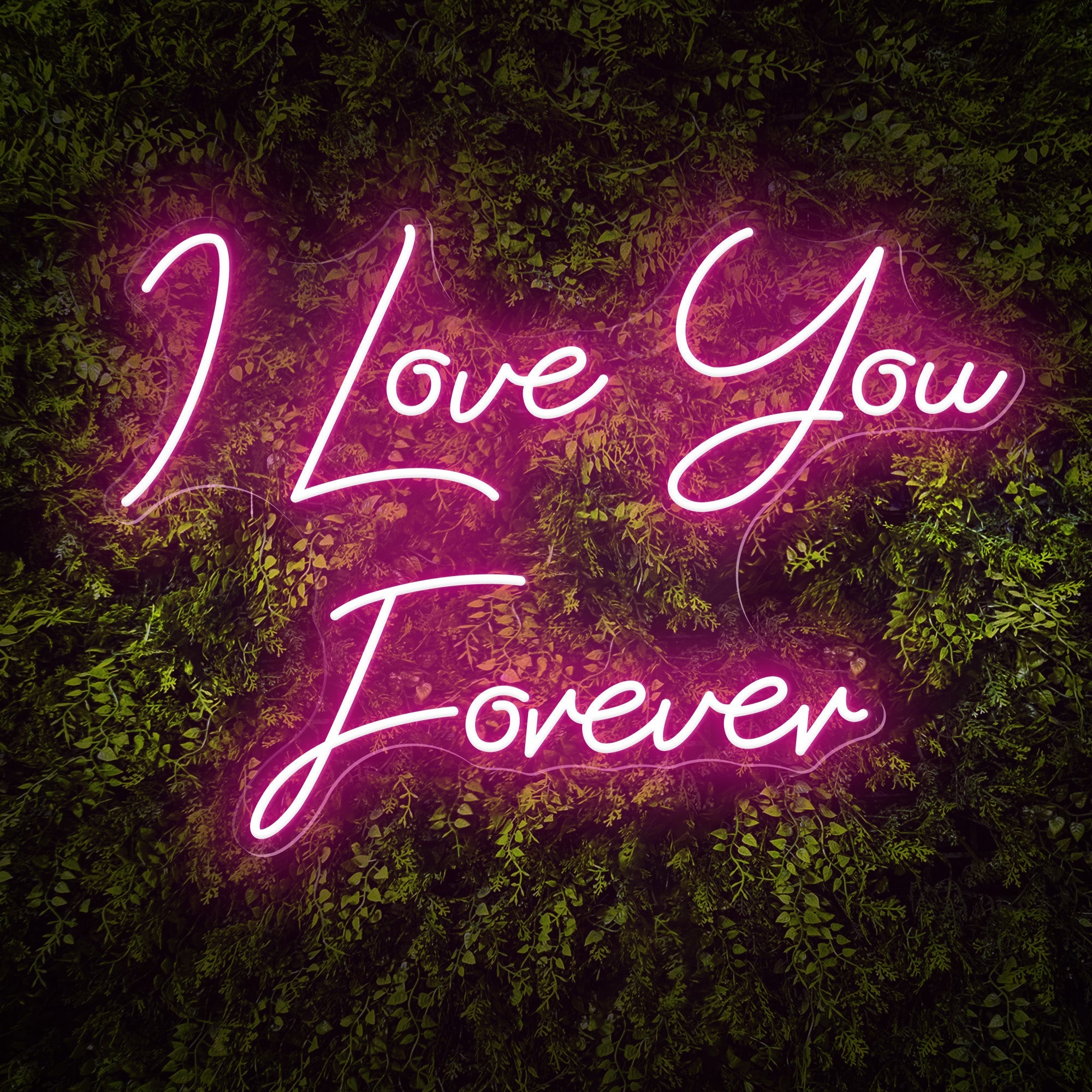 I Love You Forever sweet words Neon Sign