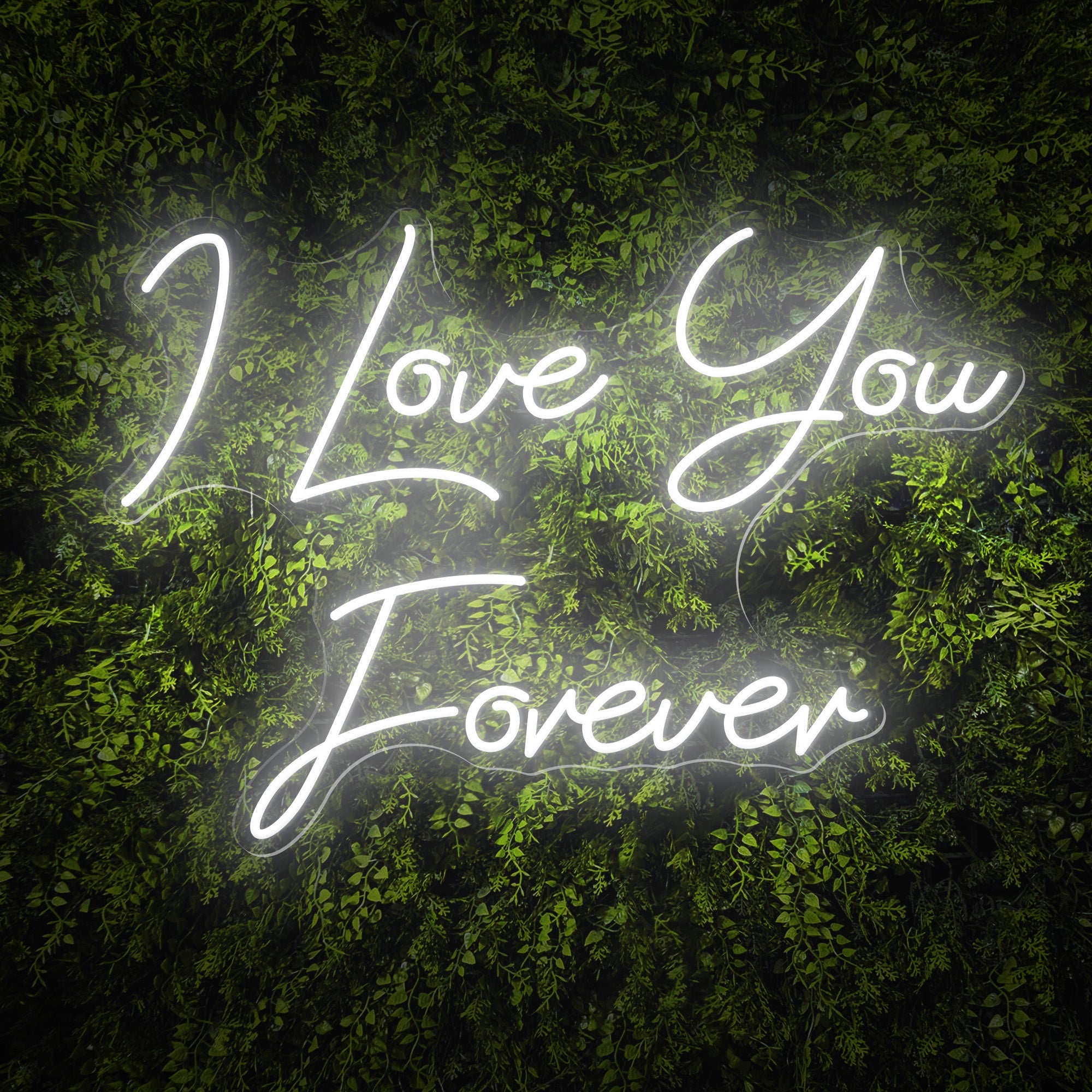 I Love You Forever sweet words Neon Sign