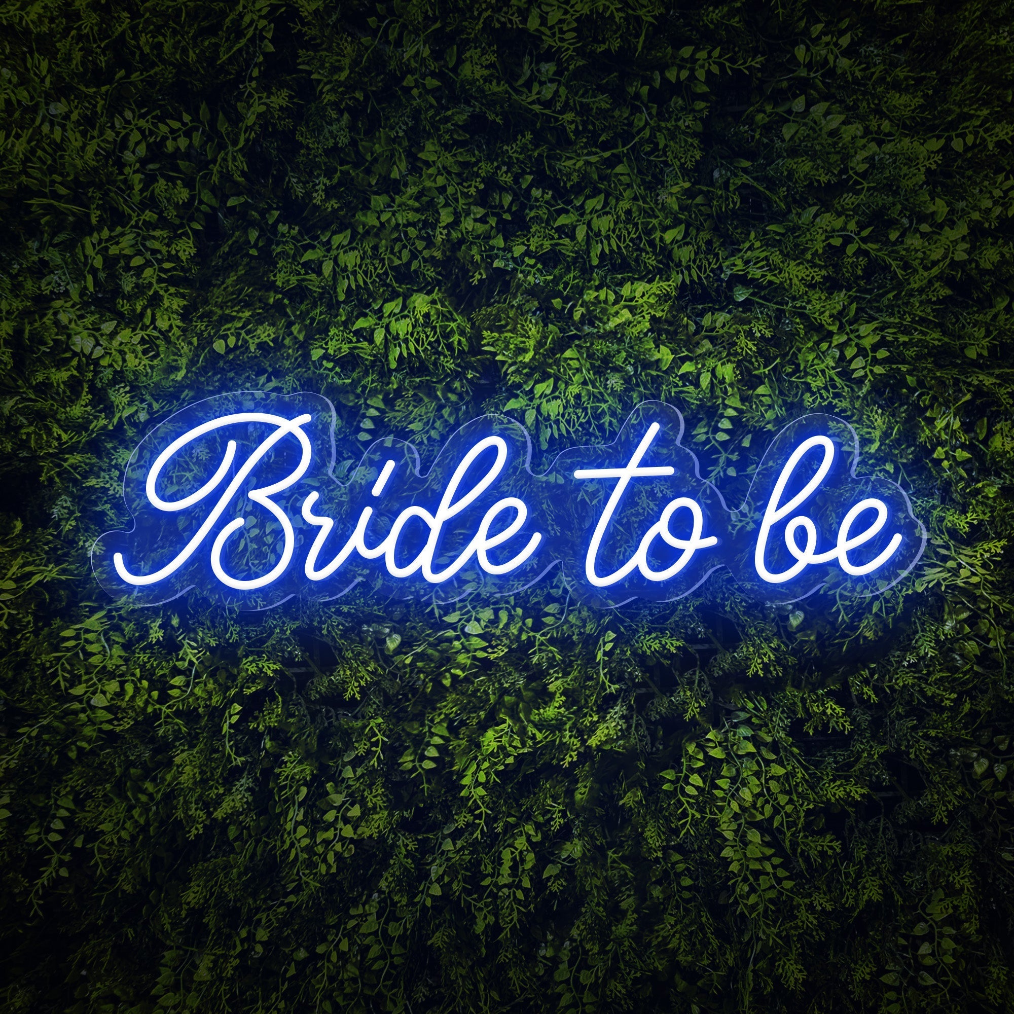"Bride to be" Words Neon Sign